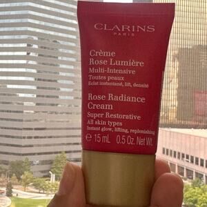 Clarins Rose Radiance Cream Super Restorative All skin types Instant glow, lifti